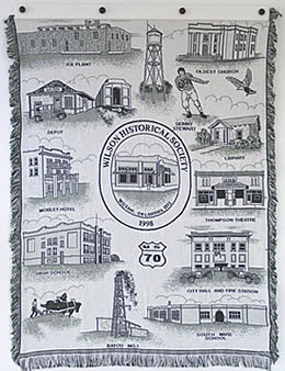 Wilson Oklahoma Historical Afghan