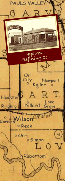 Map of Area and Picture of Nyanza Refining Co.